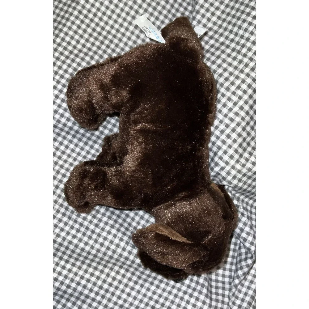 Chocolate Lab Dog Plush By Ganz Heritage Collection 9” Labrador Retriever Has #